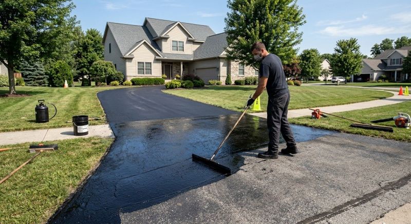 Asphalt Driveway Sealing in Sarasota, FL
