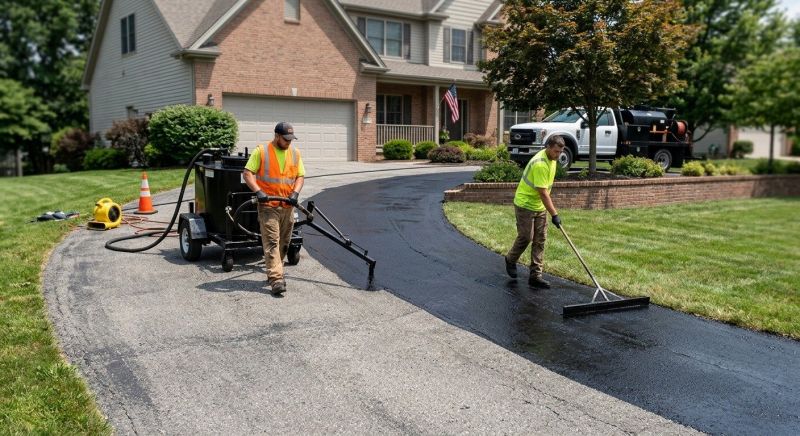 Driveway Slurry Sealing in Grand Rapids, MI