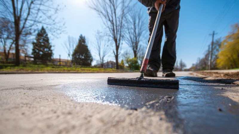 Asphalt Coating Service detail