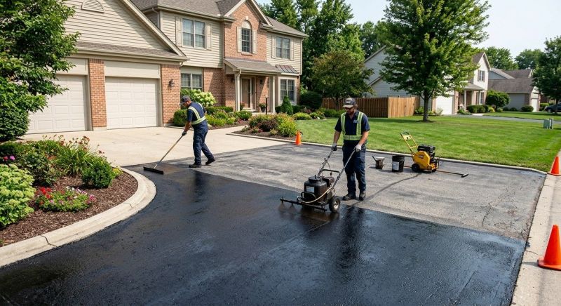 Residential Asphalt Sealing in Miami Dade County, FL