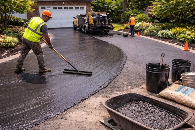 Tar Driveway Sealing in Tampa, FL