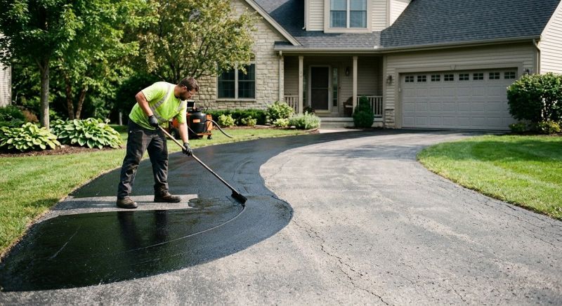Tar Driveway Sealing in Grand Rapids, MI